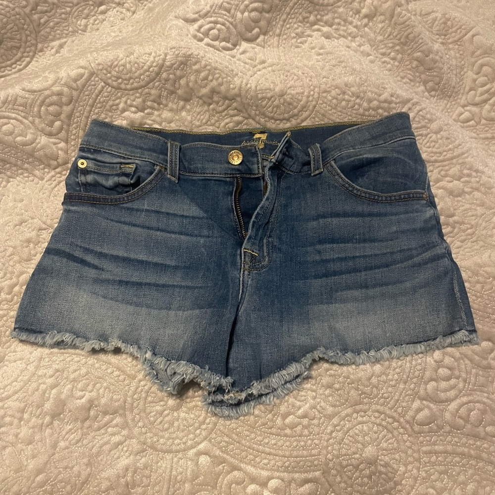 7 For All Mankind Denim Shorts